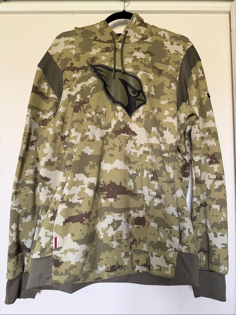 Camouflage Hoodie with Bird Logo